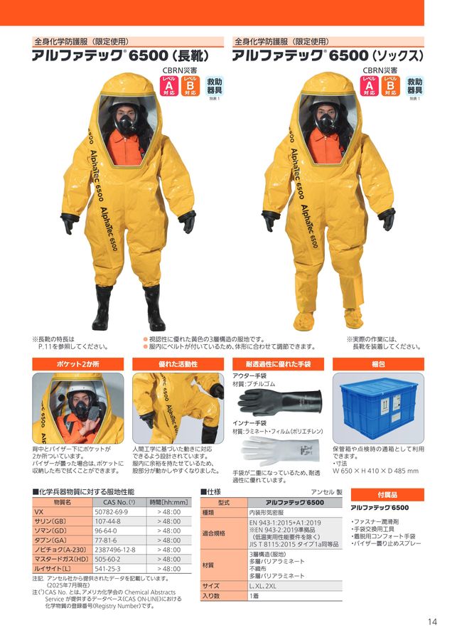 消防向け保護具・機器