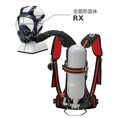 プレッシャデマンド形空気呼吸器